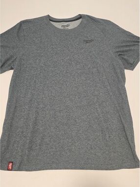 Milwaukee Freeflex XL Gray Short Sleeve T-Shirt